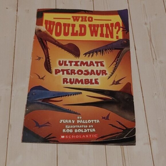 3/$13 Easy Reader Who Would Win? Ultimate Pterosaur Rumble Book - Picture 1 of 4